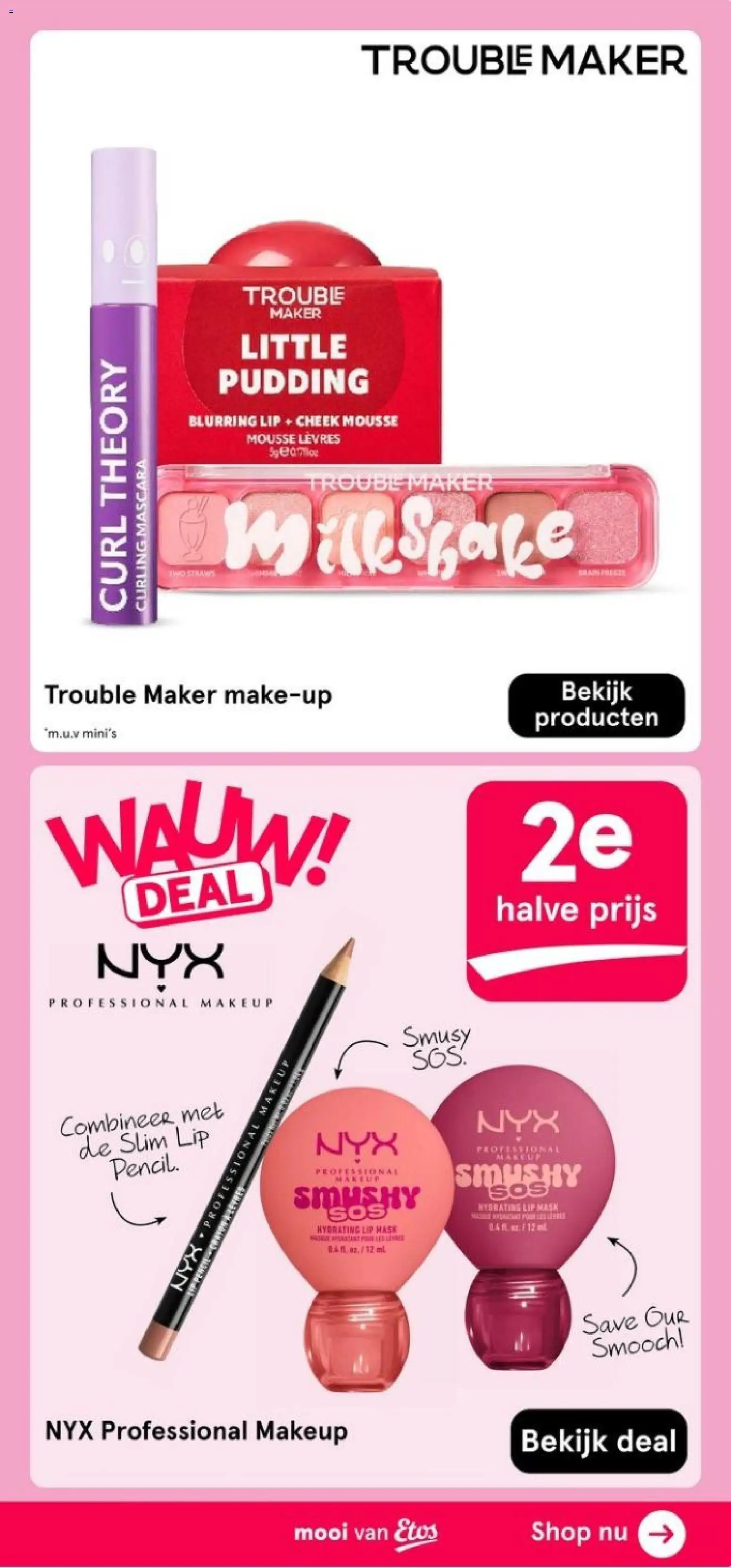 {H1} | Pagina: 21 | Producten: Pudding, Mascara