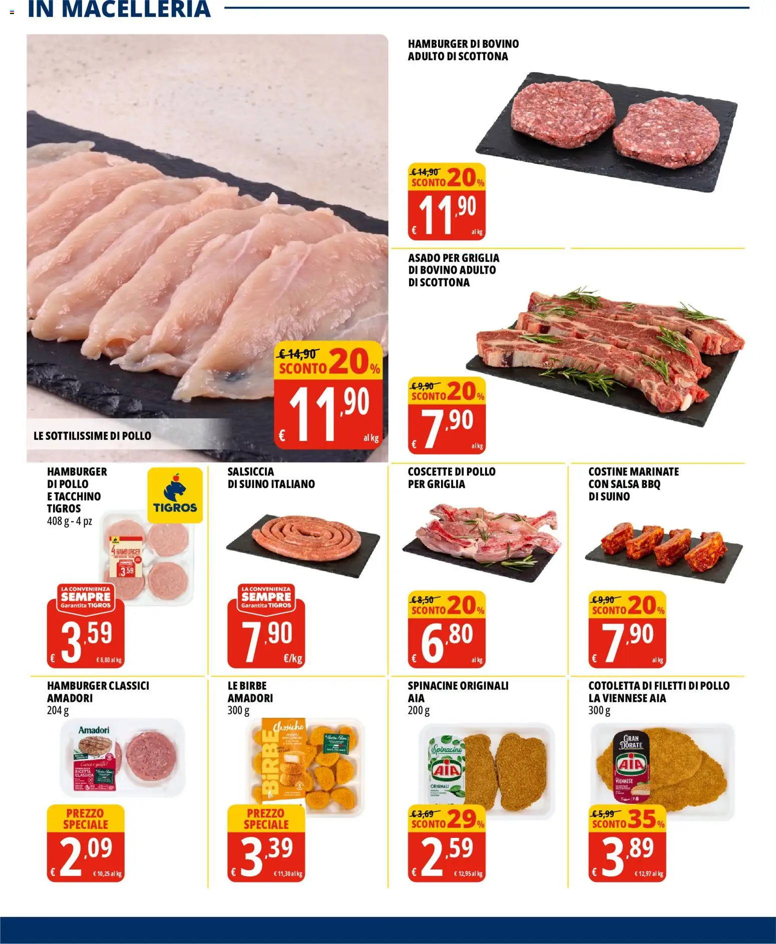 Volantino Tigros del 19.05.2026 | Pagina: 2 | Prodotti: Salsa, Suino, Griglia, Hamburger