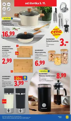 Lidl leták platný od 02.11.2026 | Strana: 95 | Produkty: Hodiny, Mlynček na kávu, Mlynček