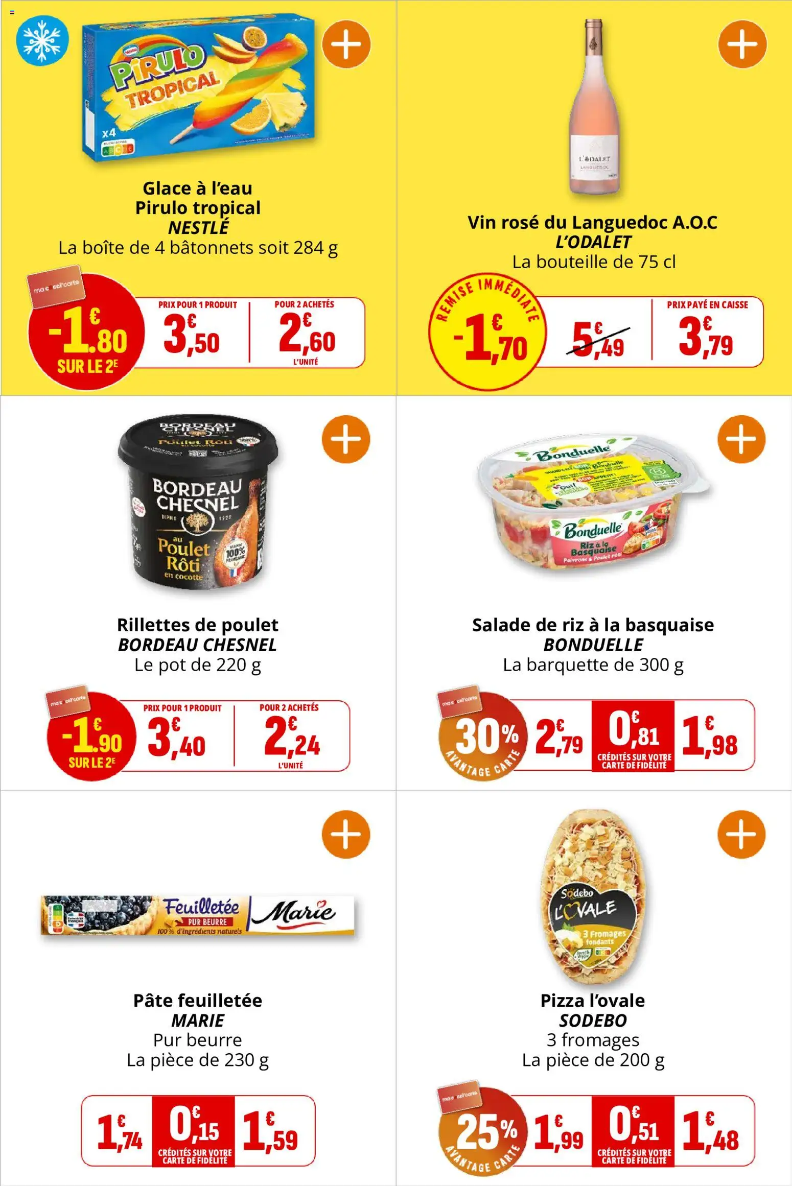 {H1} | Page: 6 | Produits: Salade, Pizza, Vin, Riz
