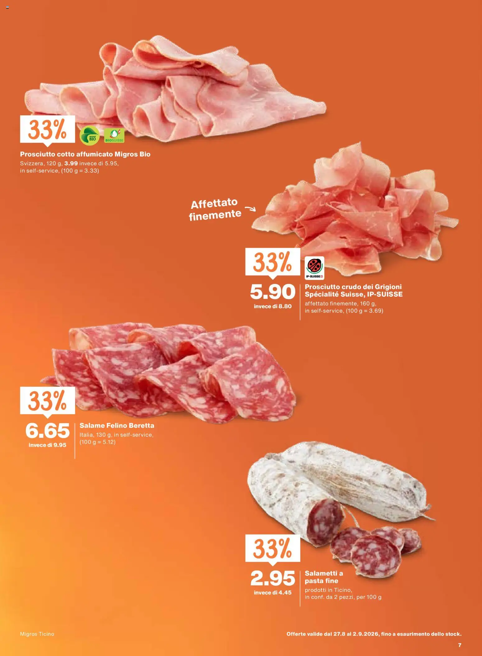 Migros aktionen IT – gültig ab 27.08.2026 | Seite: 7