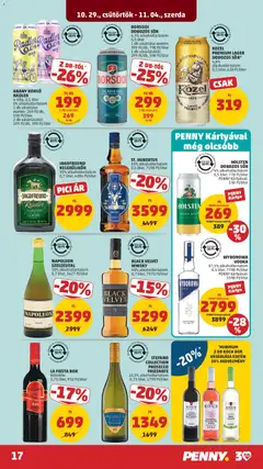 KOCH BOR VÁSÁRLÁSA ESETÉN 20% KEDVEZMÉNY, *MINIMUM 2 DB KOCH BOR VÁSÁRLÁSA ESETÉN 20% KEDVEZMÉNY - amely érvényes a következő dátumtól: 2026.10.29. | Oldal: 21