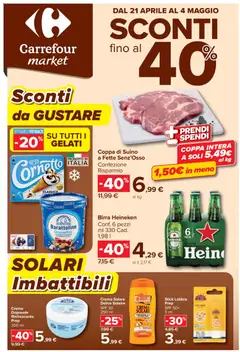 Anteprima del volantino Carrefour volantino Market - Milano valido a partire dal 21.04.2026