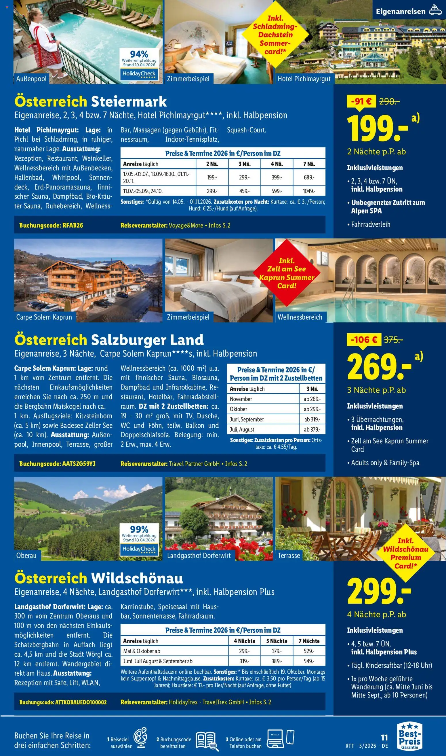 Lidl Reisen Reise-Highlights – gültig ab 12.05.2026 | Seite: 11