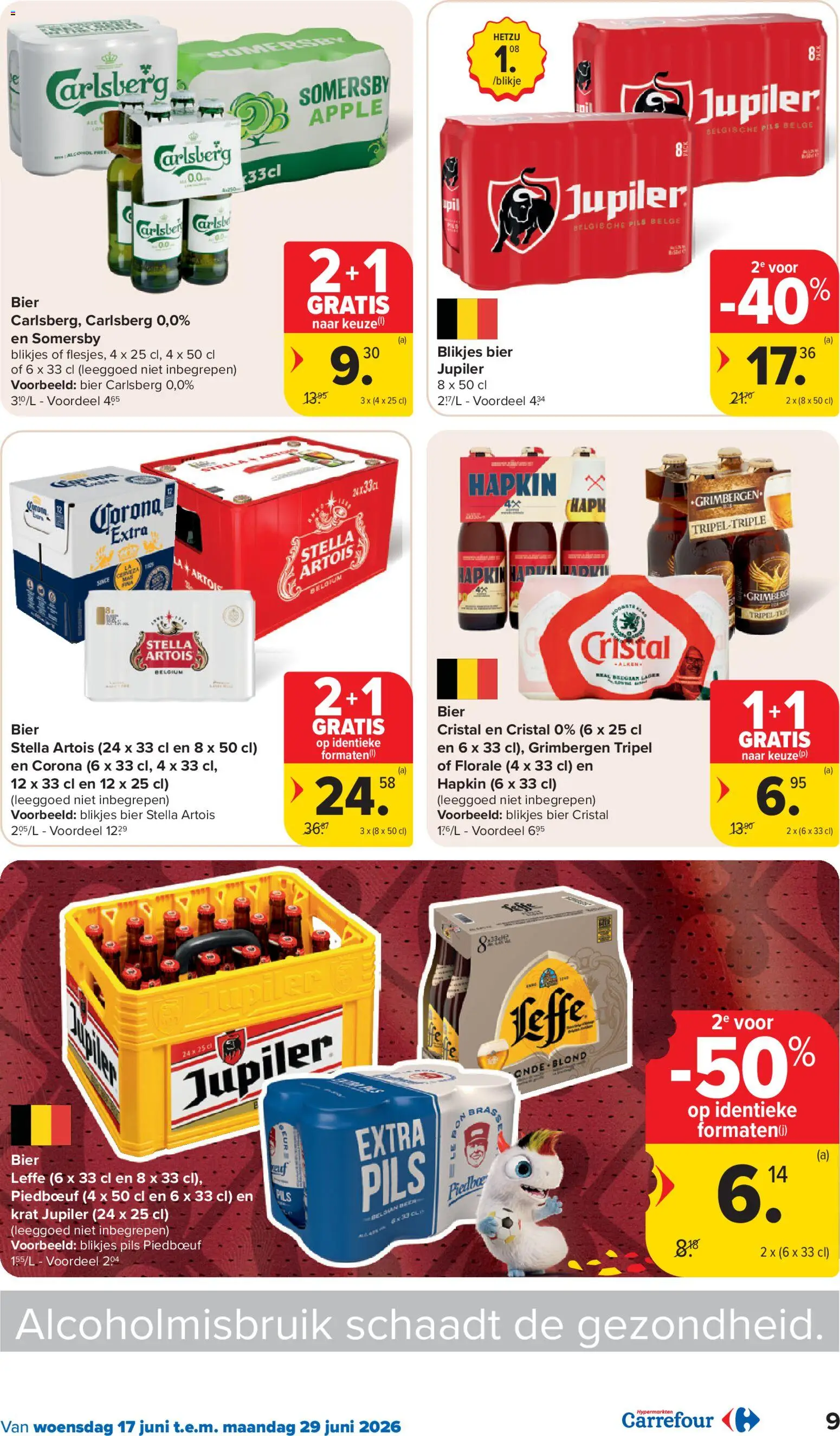 {H1} | Pagina: 9 | Producten: Bier, La