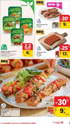 Carrefour market Folder week 25 - Voorbeeld van een folder van Carrefour market, geldig van 17.06.2026 | Pagina: 7 | Producten: Schnitzel