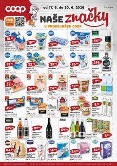 Náhled letáku Coop leták - Super cena od 17.06.2026 | Strana: 2 | Produkty: Tuňák, Voda, Utěrky, Niva