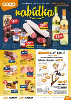 Náhled letáku Coop leták od 15.07.2026