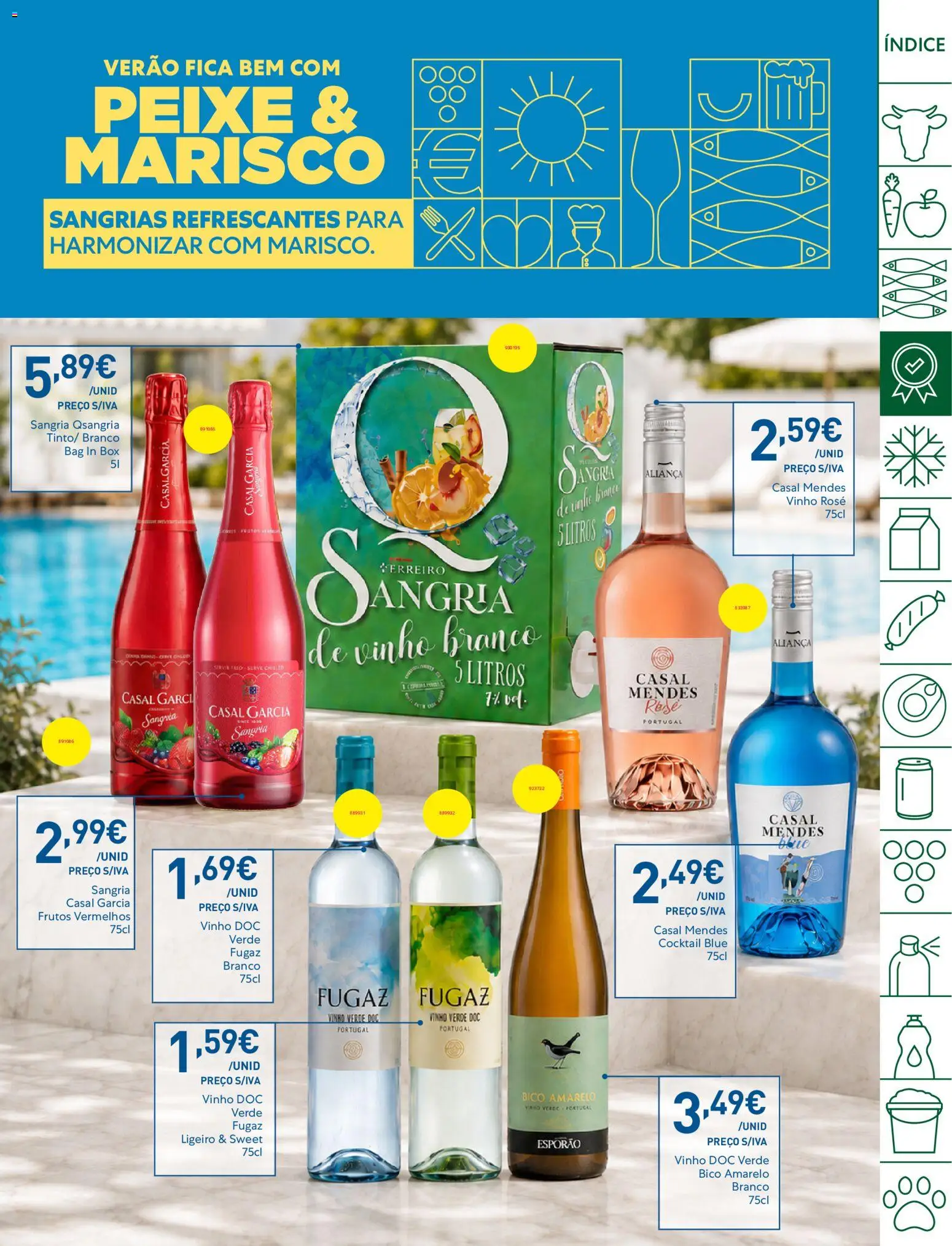 Recheio folheto Madeira │ válido de 25/08/2026 | Página: 7 | Produtos: Vinho rosé, Aliança, Vinho, Peixe