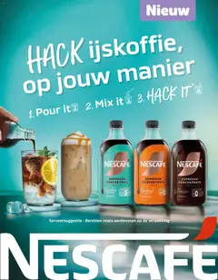 NESCAFE Espresso Concentrate Vanilla, Espresso concentrate style with vanilla flavour. - Voorbeeld van een folder van Delhaize, geldig van 02.04.2026 | Pagina: 62 | Producten: Nescafe
