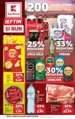 Ofertele Kaufland valabile de la 26.08.2026