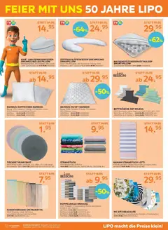 Lipo aktionen ab 21.04.2026 gültig | Seite: 9 | Produkte: Strandtuch, WC Sitz, TV