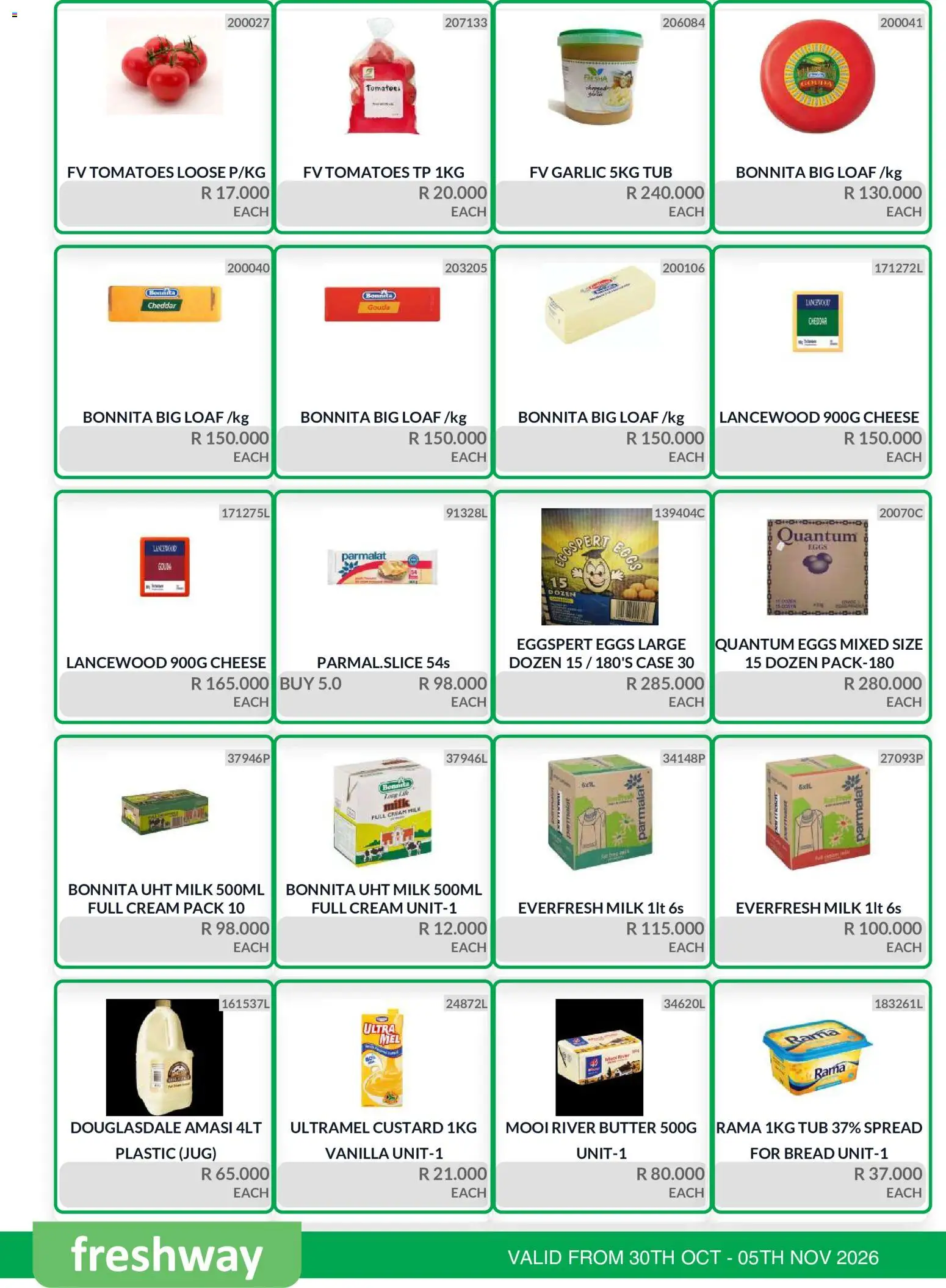 New KIT KAT Cash & Carry catalogue – valid from 30/10/2026 | Page: 13 | Products: Milk, Butter, Eggs, Cream