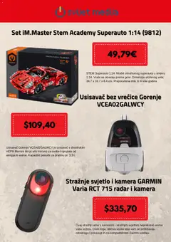 Svijet medija Katalog - Pregled kataloga iz trgovine Svijet medija, vrijedi od 23.10.2026 | Stranica: 2 | Proizvodi: Usisavač, Usisavač bez vrećice, Vrata, Posuđe