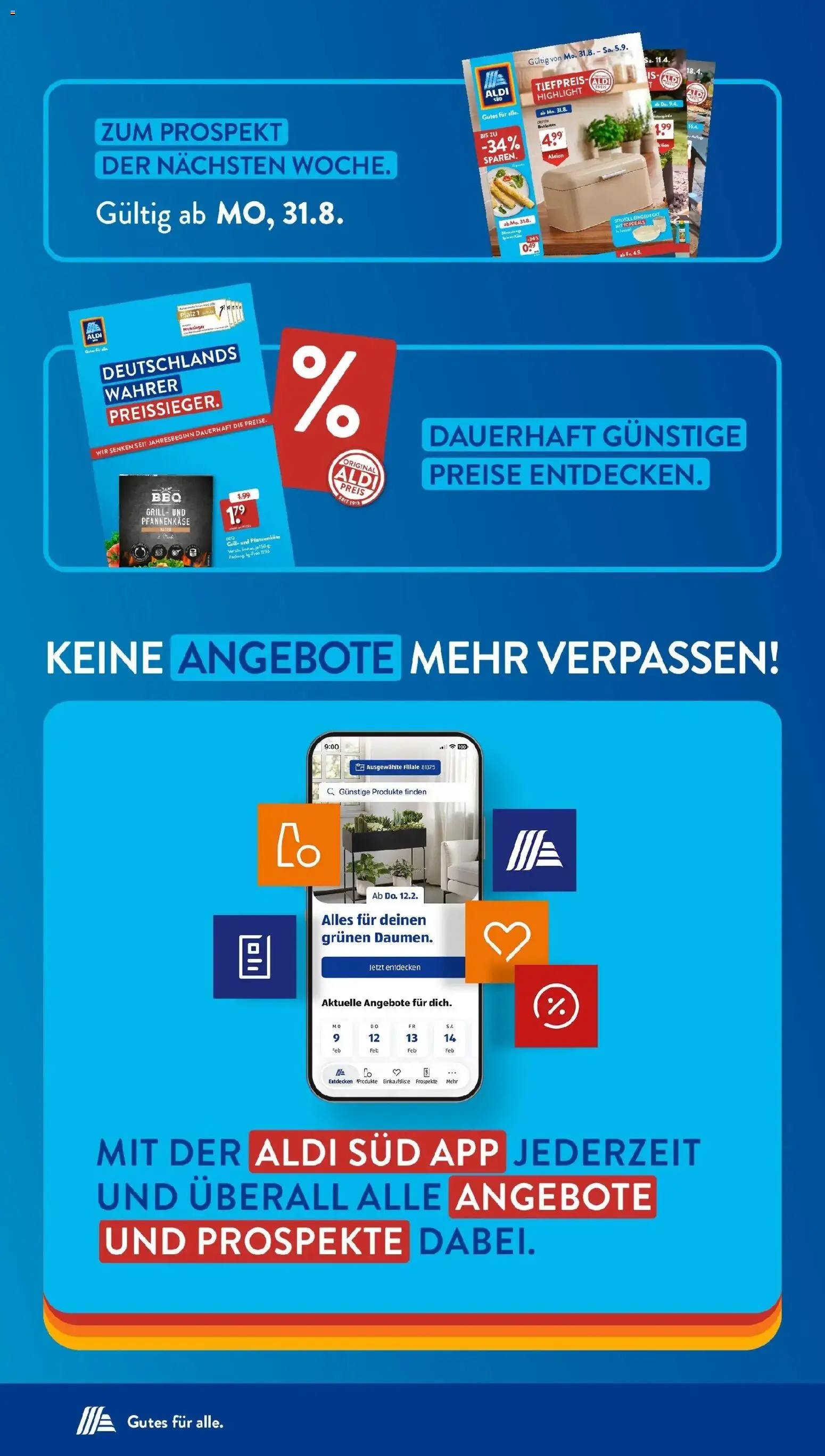 Aldi Süd Aktueller Prospekt (ab 24.08.2026) zum Blättern | Seite: 31