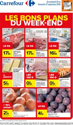 Carrefour - Prévisualisation de Carrefour les bons plans du week-end valide à partir de 25/09/2026