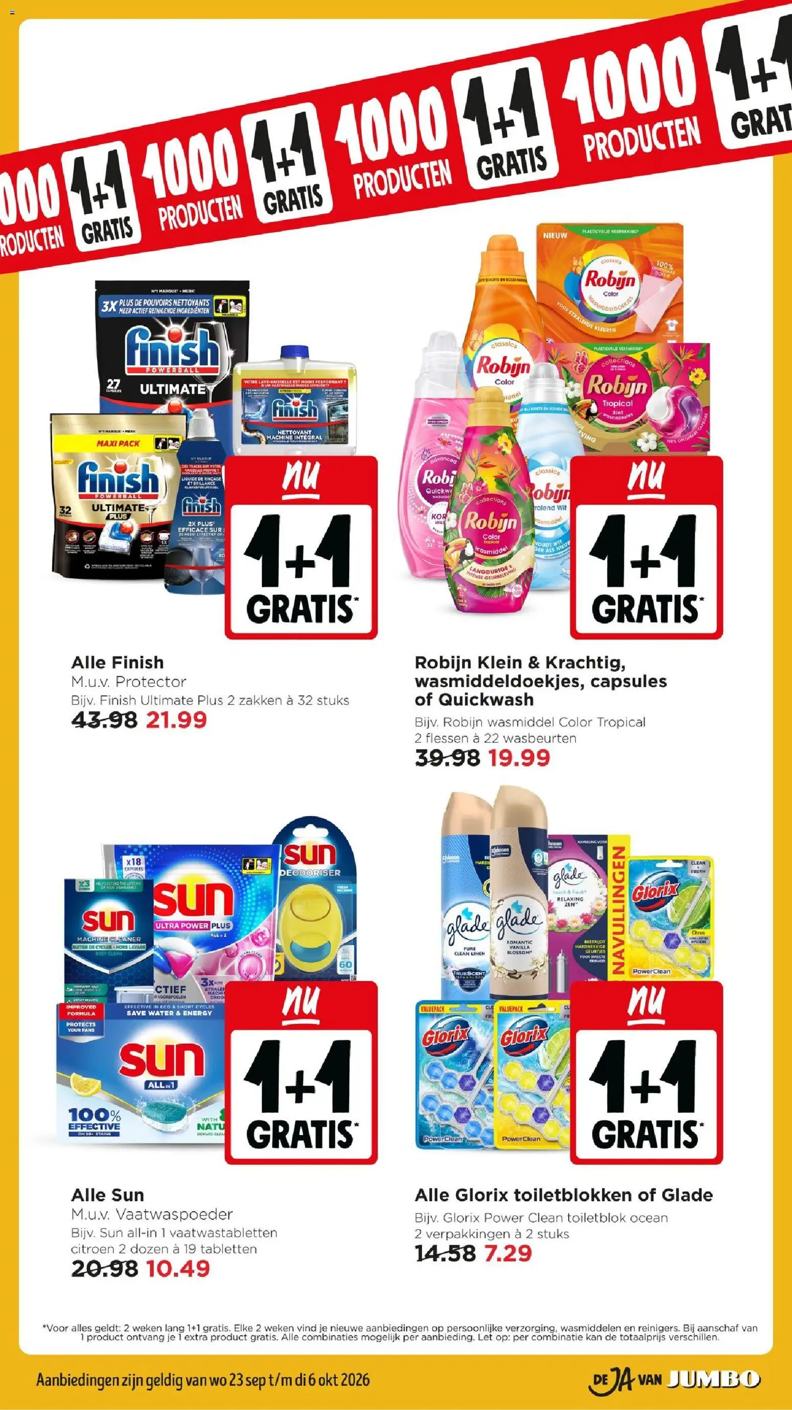 {H1} | Pagina: 13 | Producten: Robijn, Wascapsules, Kinder, Toilet