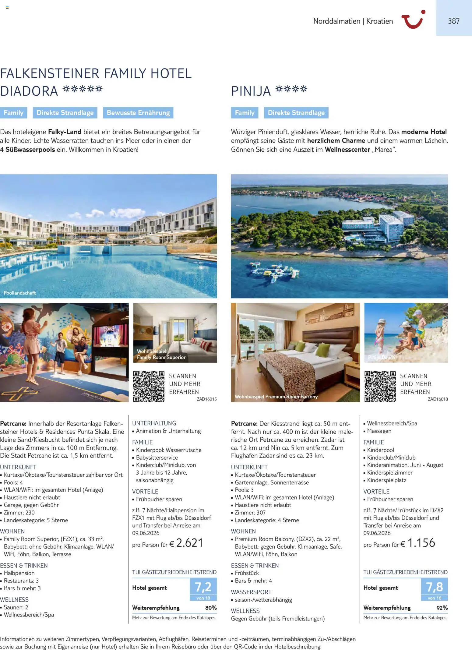 TUI Prospekt Südeuropa & Nordafrika 2026/27 – gültig ab 03.03.2026 | Seite: 387 | Produkte: Babybett