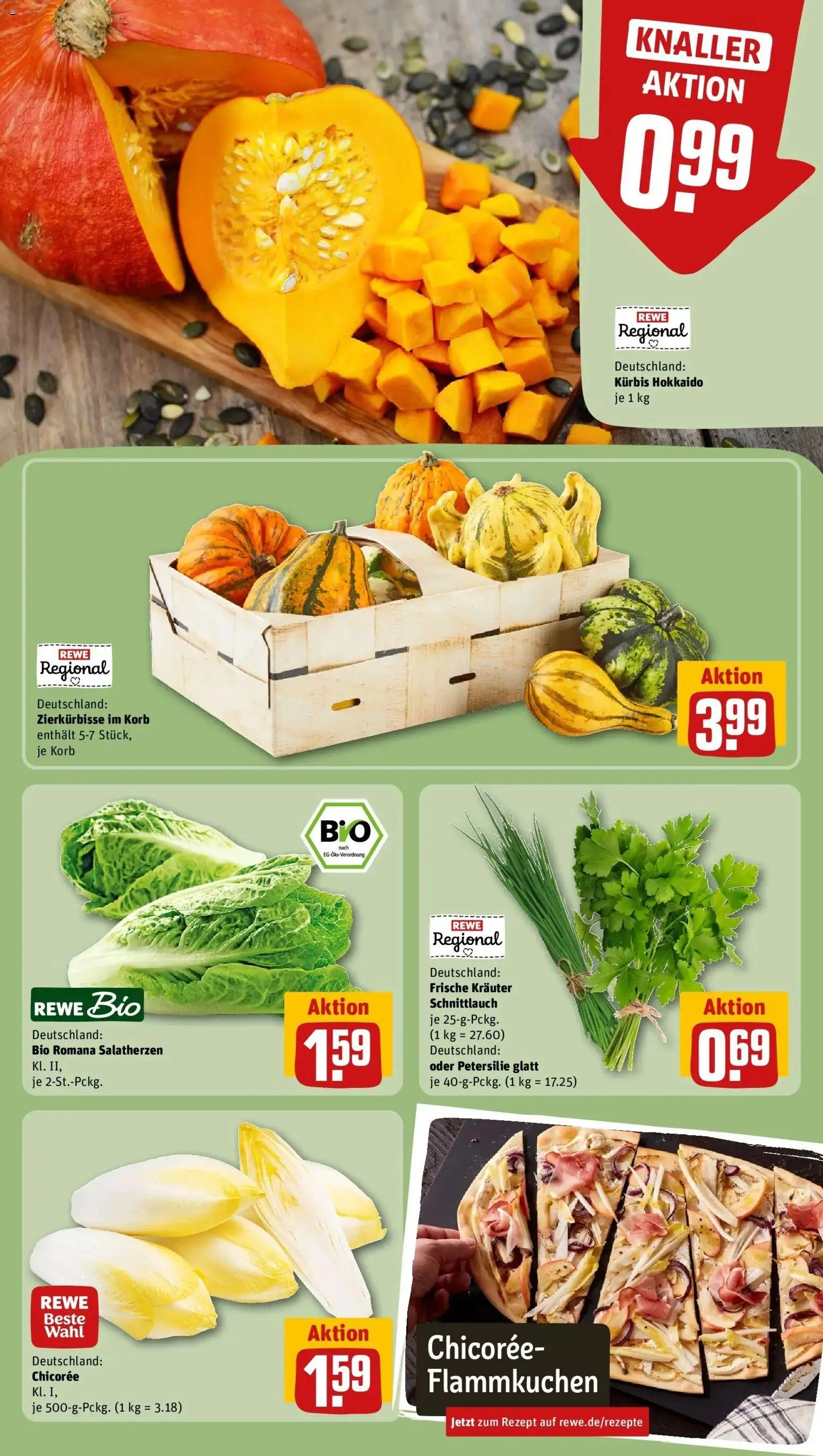 REWE Prospekt ab 21.09.2026 zum Blättern » Angebote | Seite: 6 | Produkte: Korb, Kürbis, Petersilie