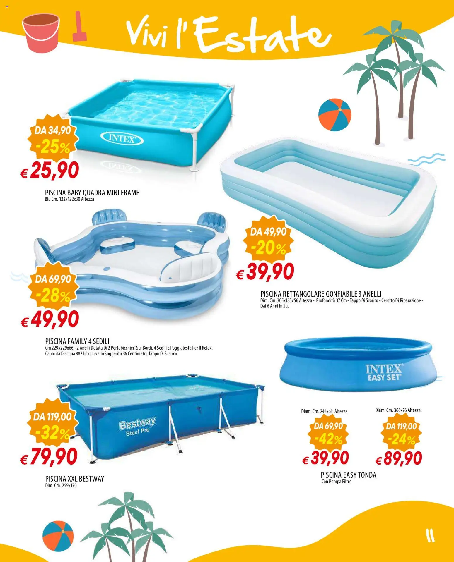 Volantino Galassia del 28.05.2026 | Pagina: 11 | Prodotti: Piscina