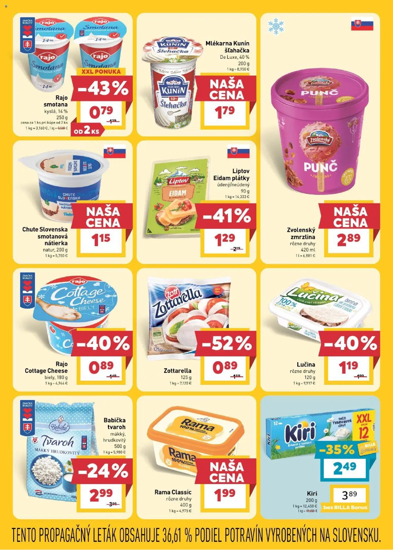 Nové Billa akcie – leták je platný od 16.09.2026 | Strana: 11 | Produkty: Olej, Voda, Minerálna voda, Tuniakový šalát
