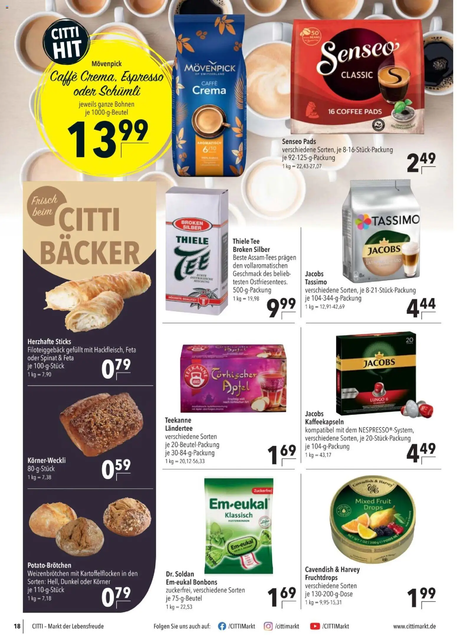 CITTI tilbudsavis – gyldig fra 30/09/2026 | Side: 18 | Produkter: Spinat