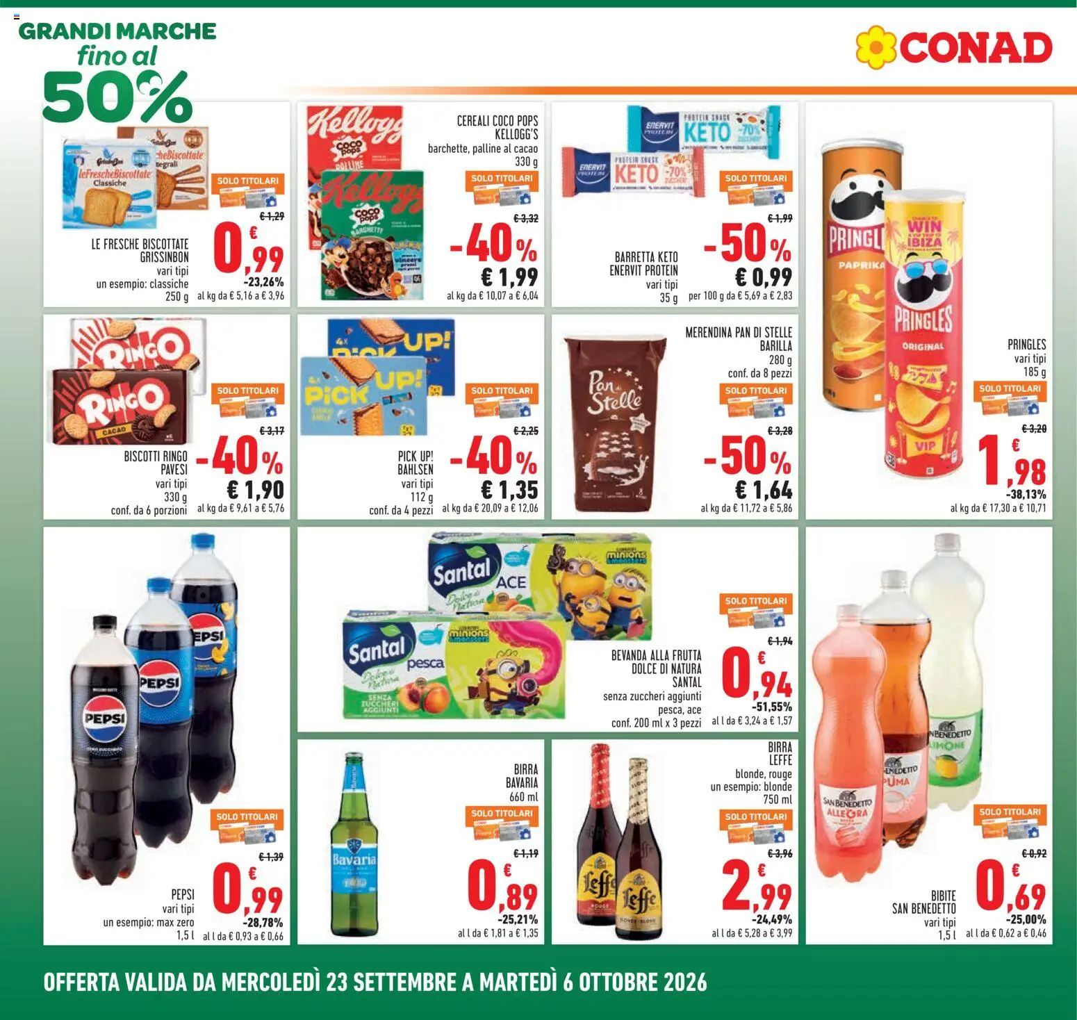 Volantino Conad del 23/09/2026 | Pagina: 6