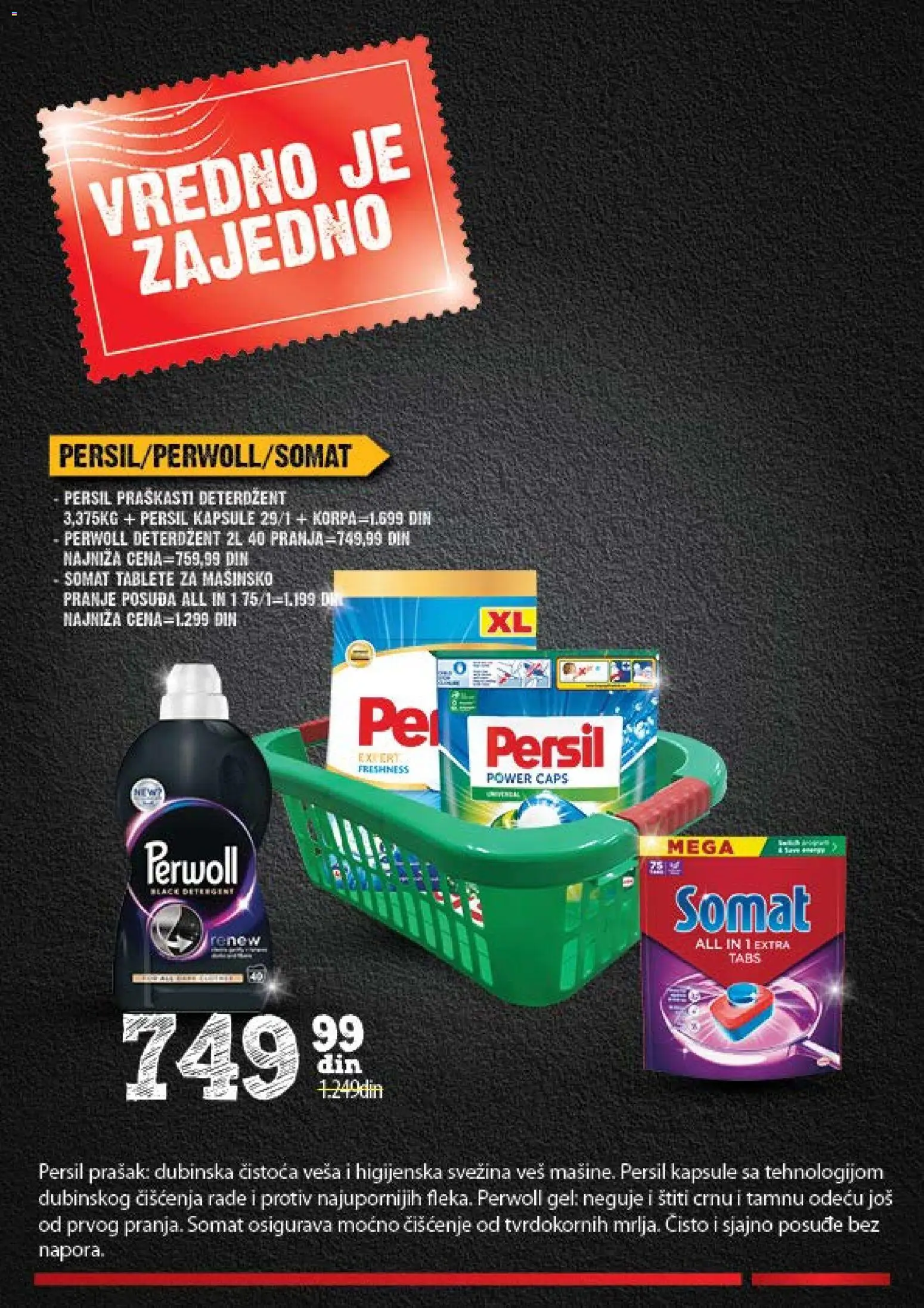 Idea katalog - važi od 31.08.2026 | Strana: 35 | Proizvode: Deterdžent, Somat, Posuđe, Persil