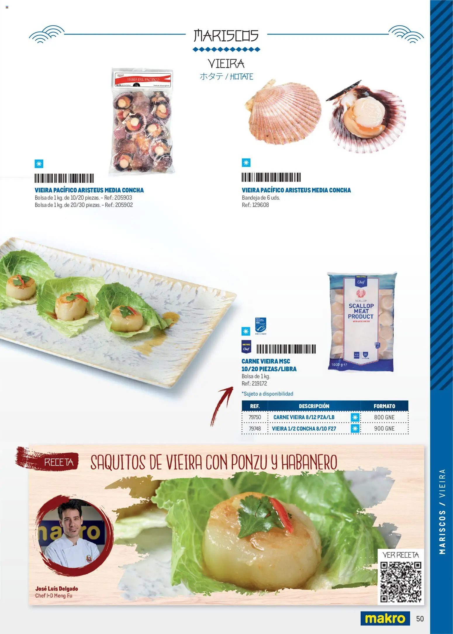 Makro Cocina Fusión Asiática Norte │ válido desde el 11.05.2026 | Página: 50 | Productos: Bolsa, Bandeja