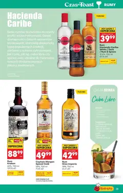 Pogląd oferty "Captain Morgan Spiced Gold, 35%, 700 ml" - ważna od 18.05.2026 | Strona: 29