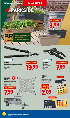 LIDL - Prévisualisation de LIDL catalogue valide à partir de 20/08/2026 | Page: 38