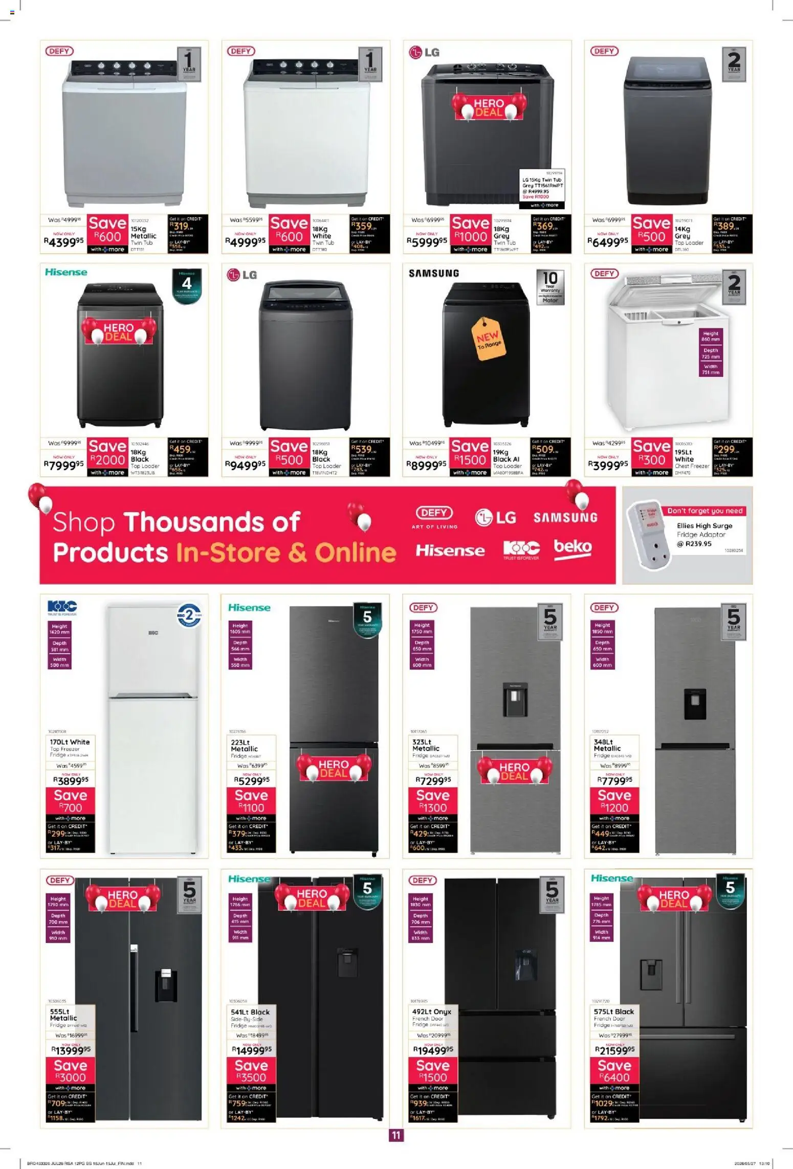 New Bradlows catalogue – valid from 18.06.2026 | Page: 11