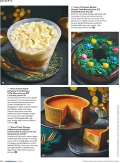 Preview of Tesco - Festive Food to Order valid from 01.02.2026 | Page: 42 | Products: Matériel de Street Workout, Prosecco, Chocolate, Orange