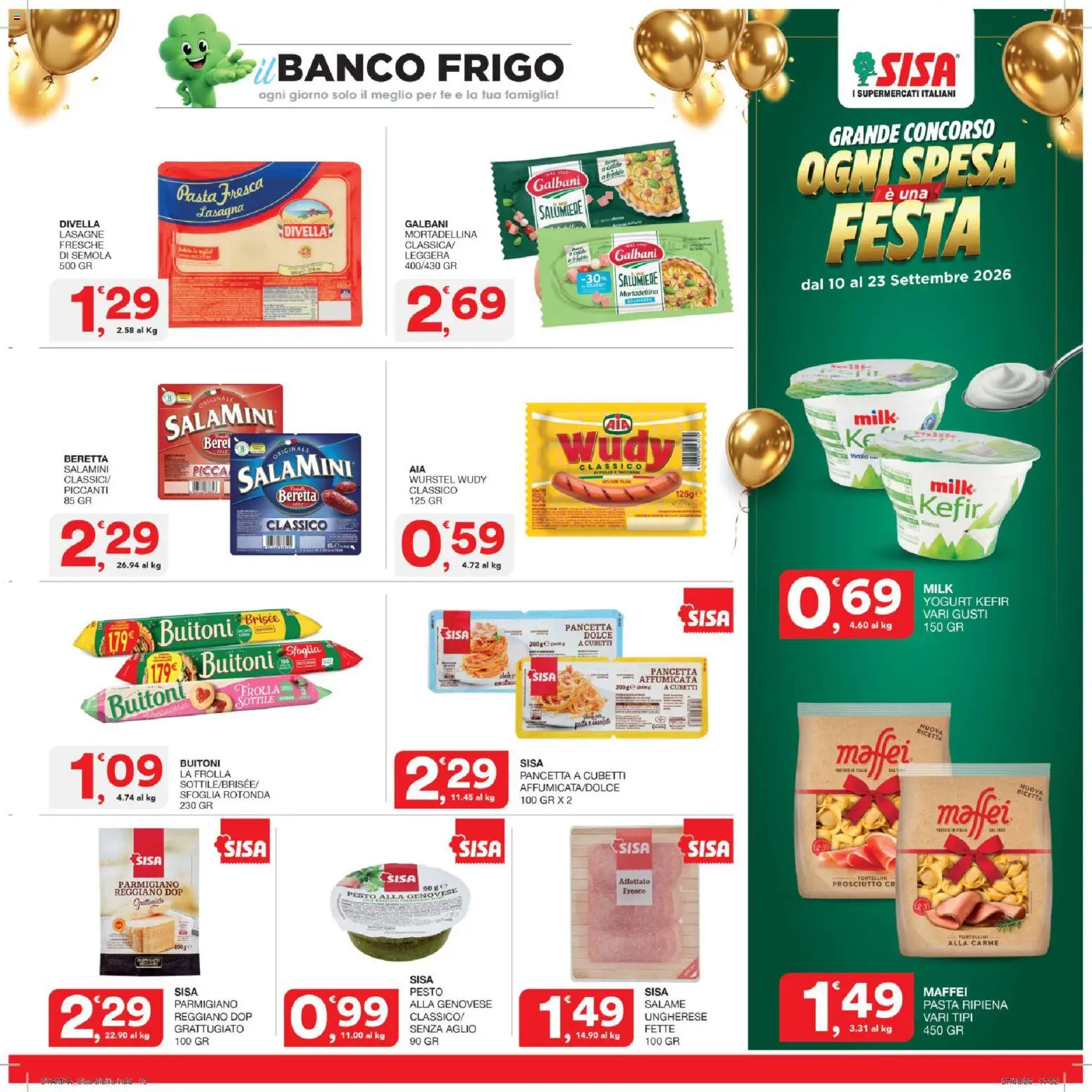 Volantino SISA del 10/09/2026 | Pagina: 13