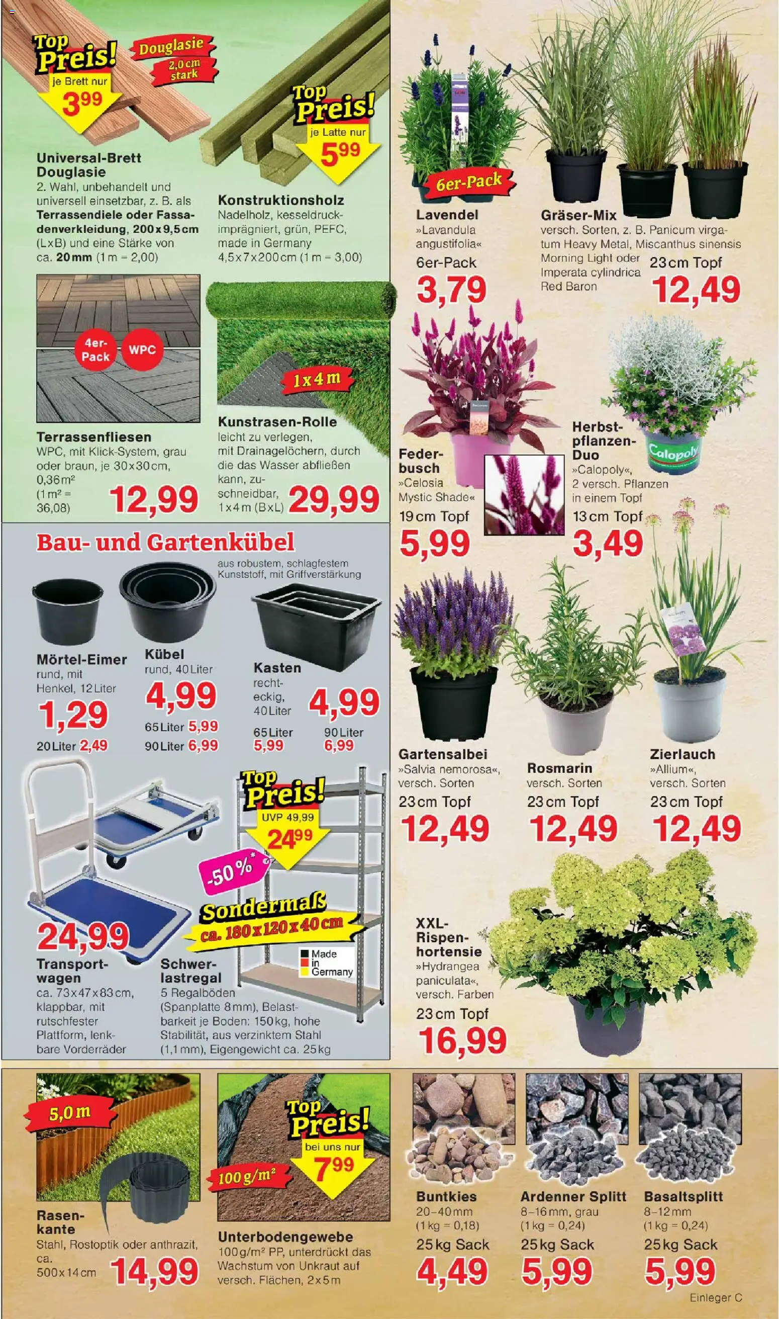 Wiglo Wunderland Prospekt – gültig ab 20.07.2026 | Seite: 7 | Produkte: Hortensie, Wasser, Lavendel