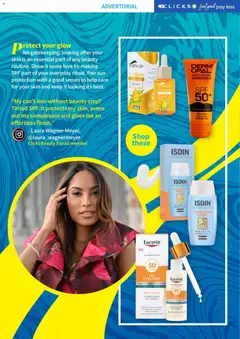 Clicks specials catalogue – valid from 01/10/2026 | Page: 36 | Products: Serum, Fragrance, Sunscreen