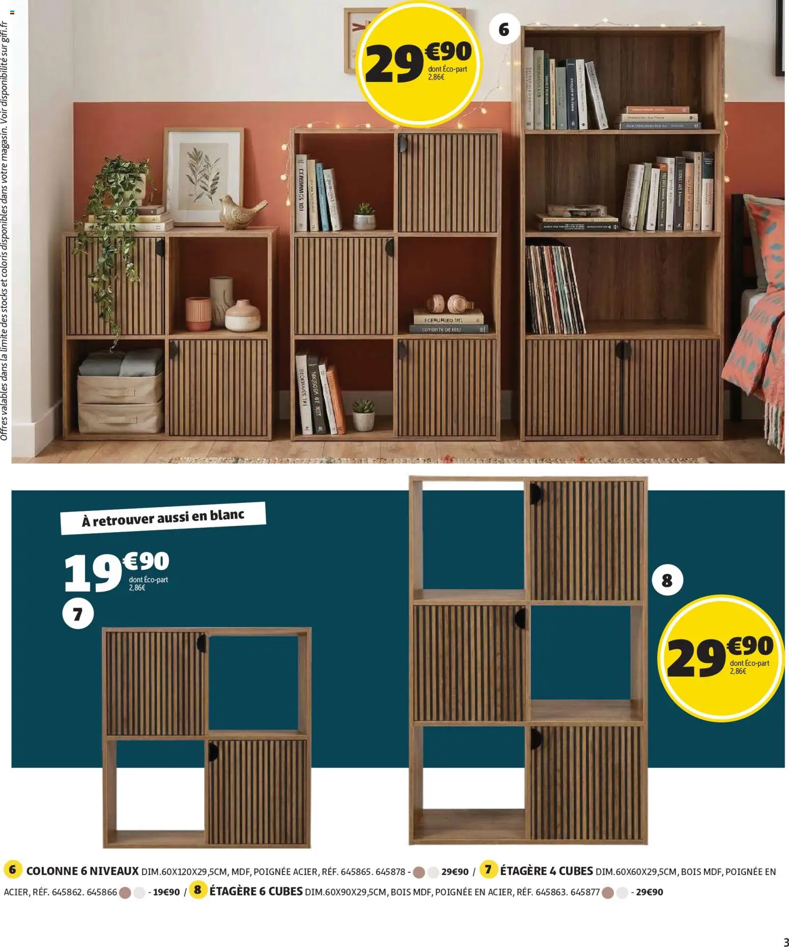 {H1} | Page: 3 | Produits: Étagère