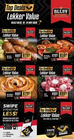 Bluff Meat Supply specials catalogue – valid from 18.05.2026