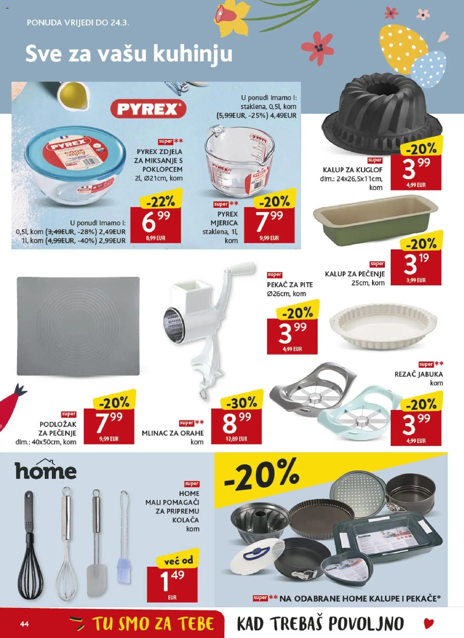 Konzum HR akciós ujság - amely érvényes a következő dátumtól: 11.03.2026 | Oldal: 44 | Termékek: Kuglóf