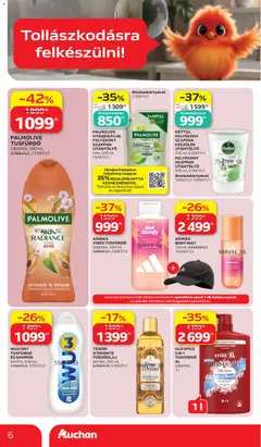 PALMOLIVE HYGIENE PLUS FOLYÉKONY SZAPPAN UTÁNTÖLTŐ, lime, 500 ml - amely érvényes a következő dátumtól: 2026.07.02. | Oldal: 6