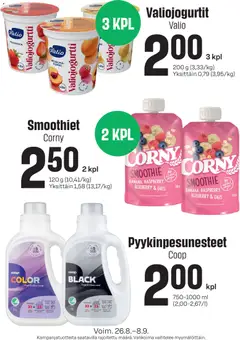 Sale-mainoslehti voimassa 26/08/2026 alkaen
