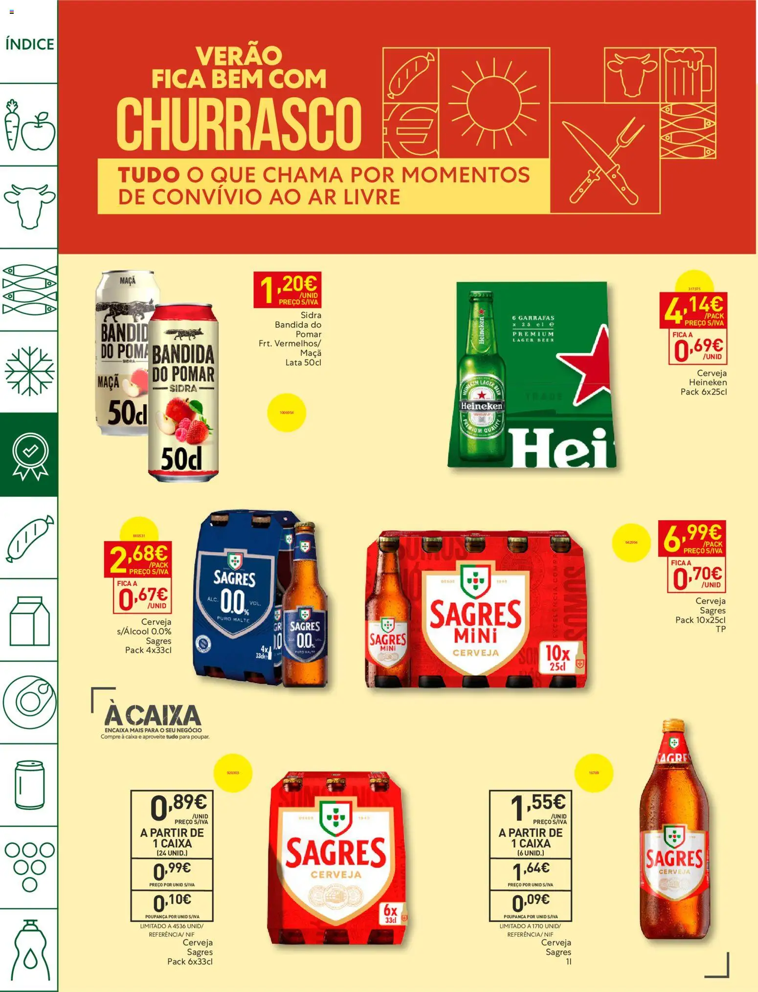 Recheio Horeca Madeira │ válido de 07/07/2026 | Página: 12 | Produtos: Caixa, Maça, Cerveja