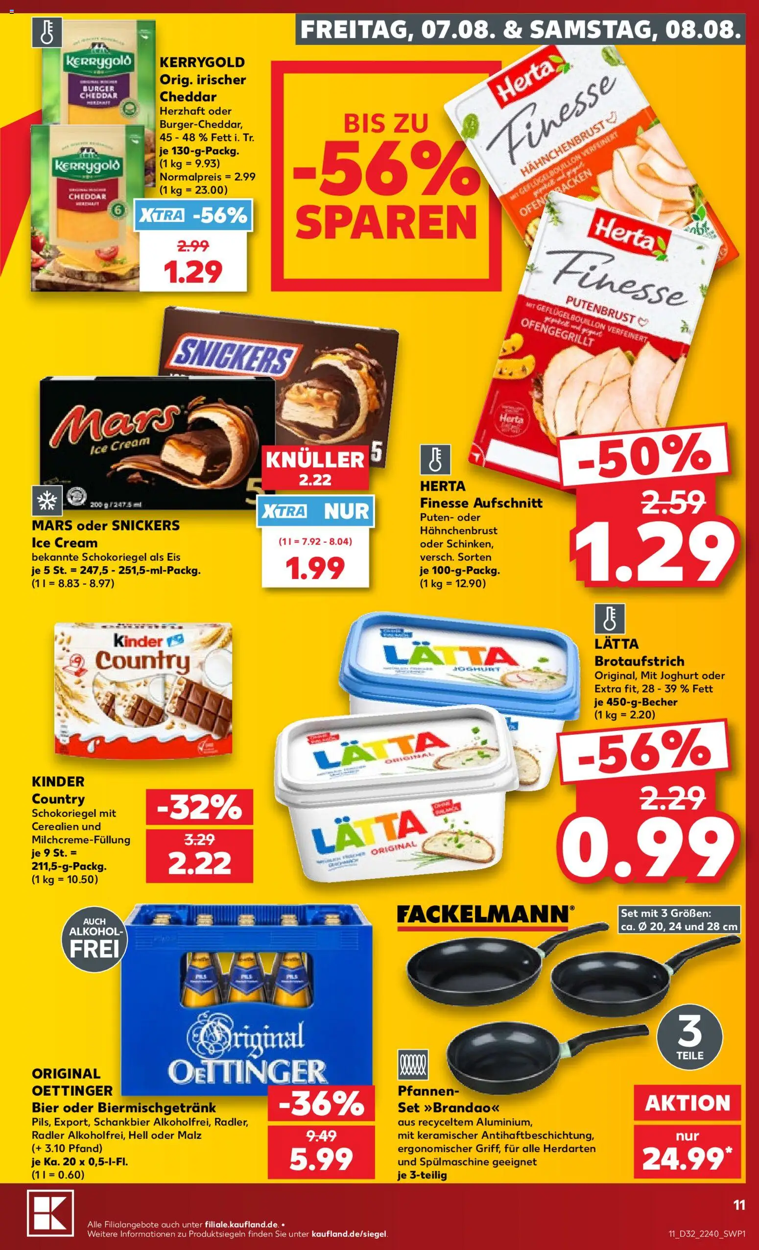 {H1} | Pagina: 11 | Producten: Bier, Mars, Snickers, Cheddar