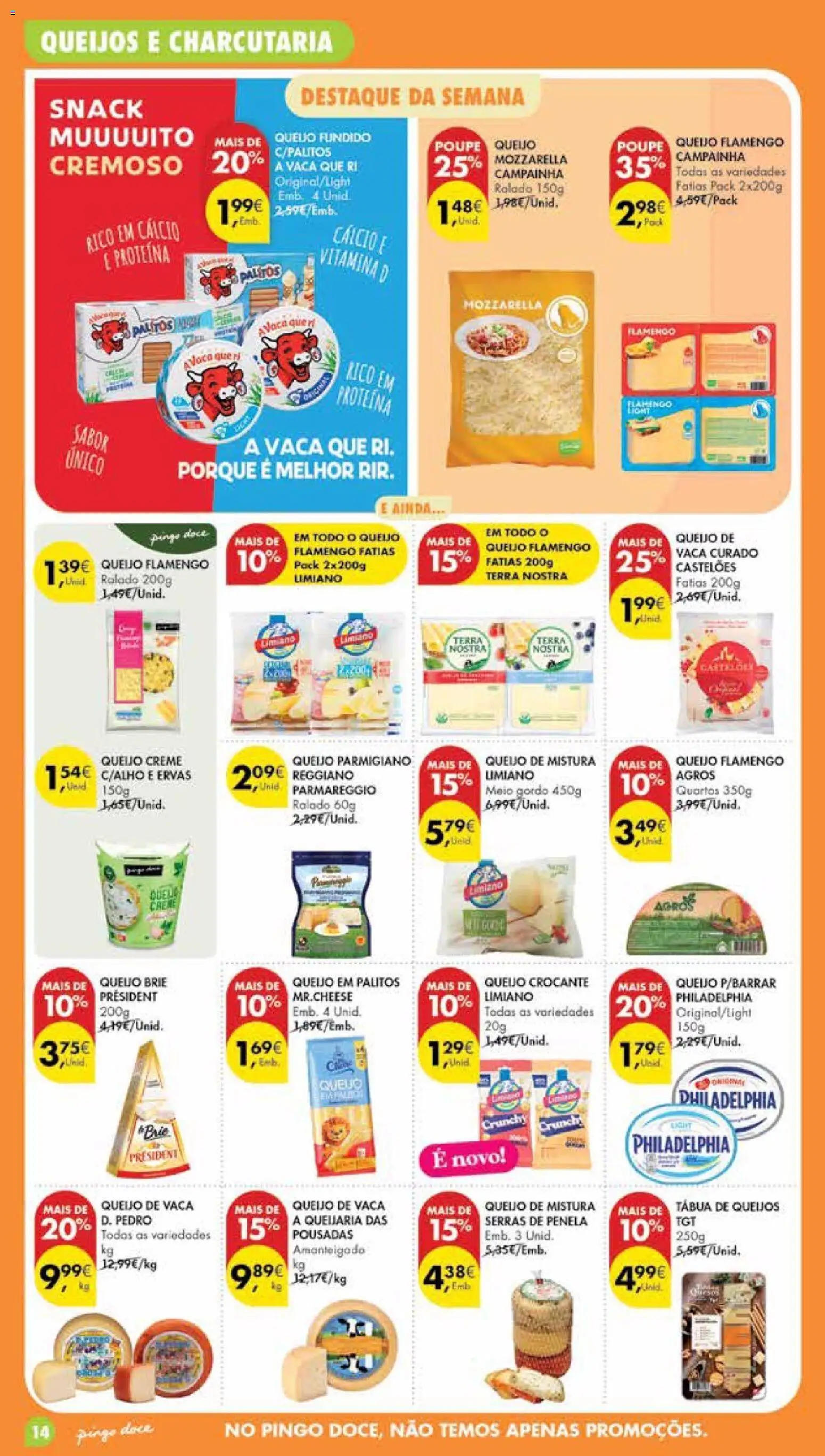 Pingo Doce folheto Poupe Esta Semana Madeira │ válido de 20/10/2026 | Página: 14 | Produtos: Tábua, Campainha, Creme, Proteina