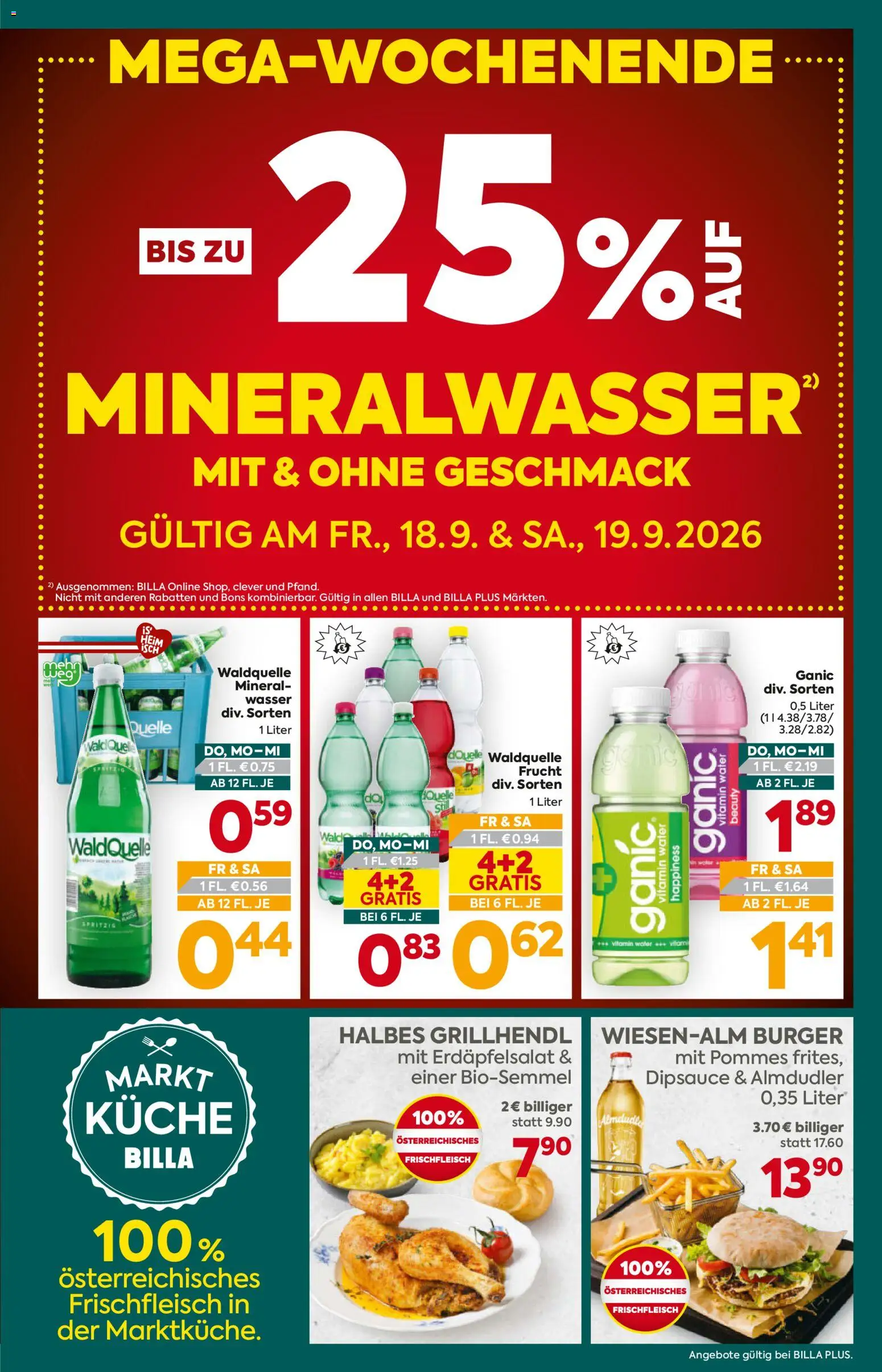 Billa Plus Flugblatt gültig ab 17.09.2026 | Seite: 3