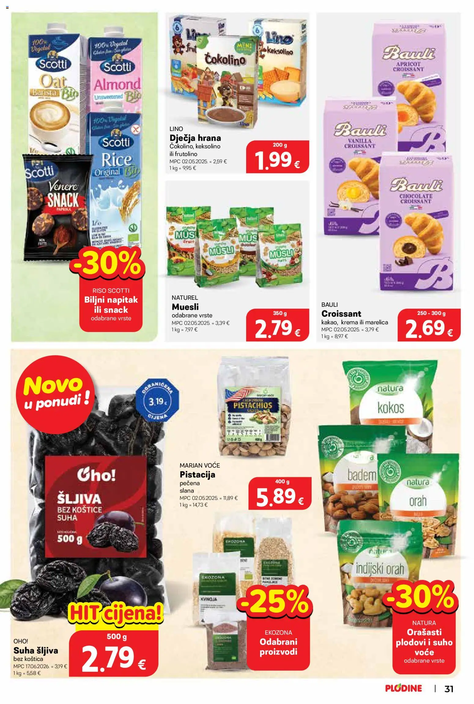 Plodine katalog | vrijedi od 01.07.2026 | Stranica: 31