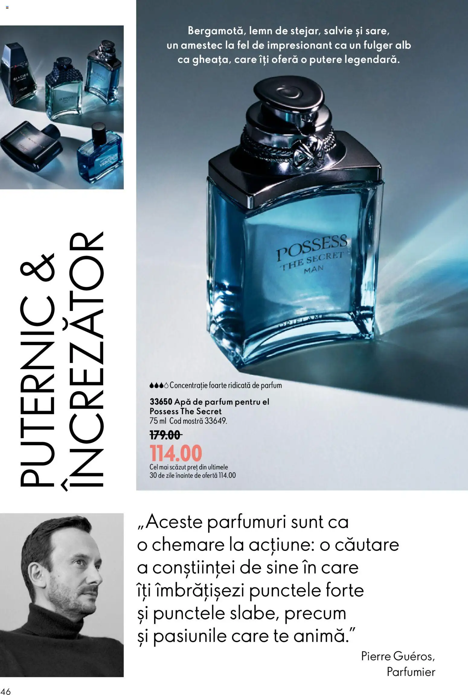 Noul catalog Oriflame – valabil de la 19.08.2026 | Pagină: 46 | Produse: Apă de parfum, Parfum, Amestec, Apă