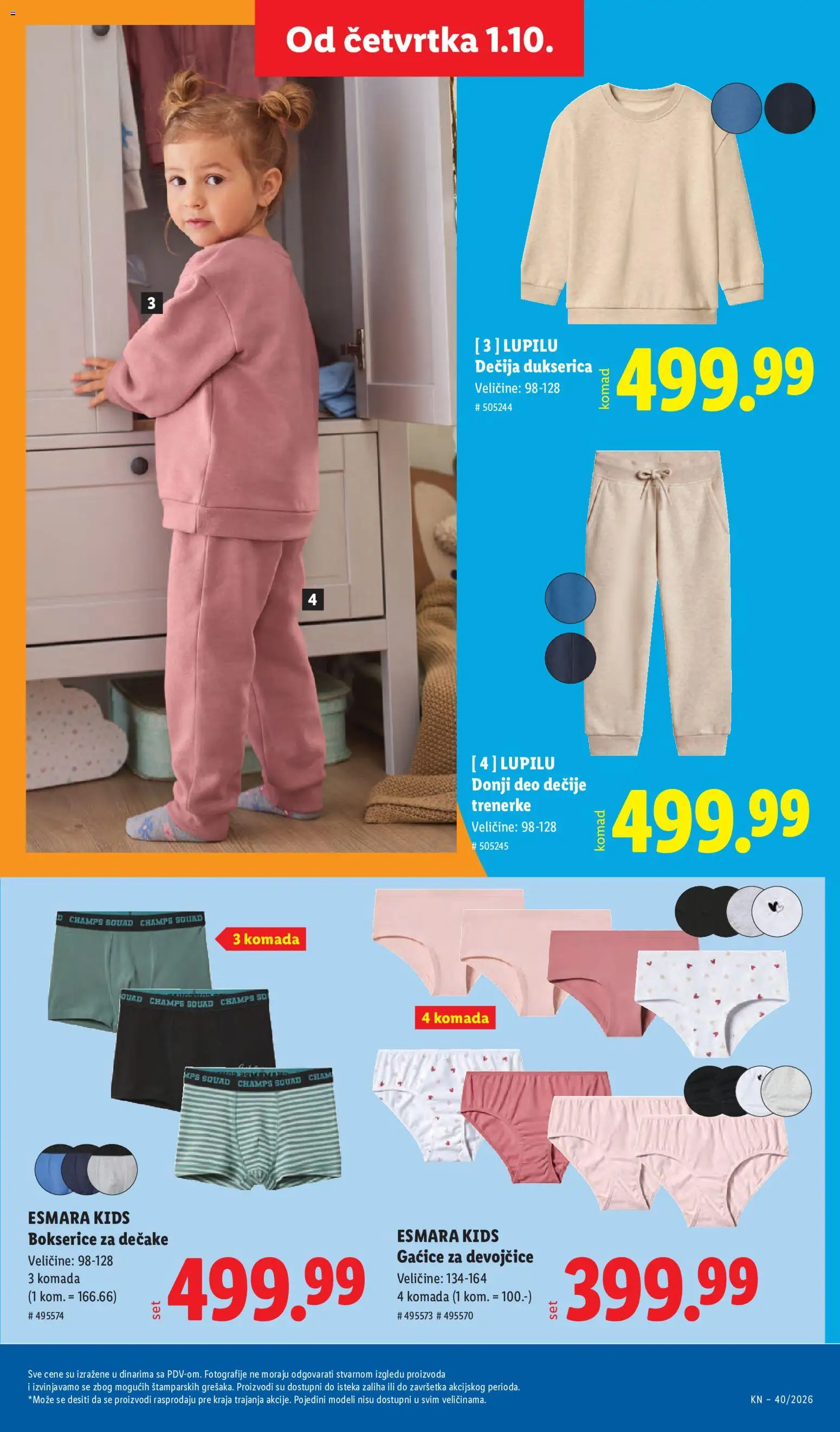 Lidl katalog - važi od 01.10.2026 | Strana: 85