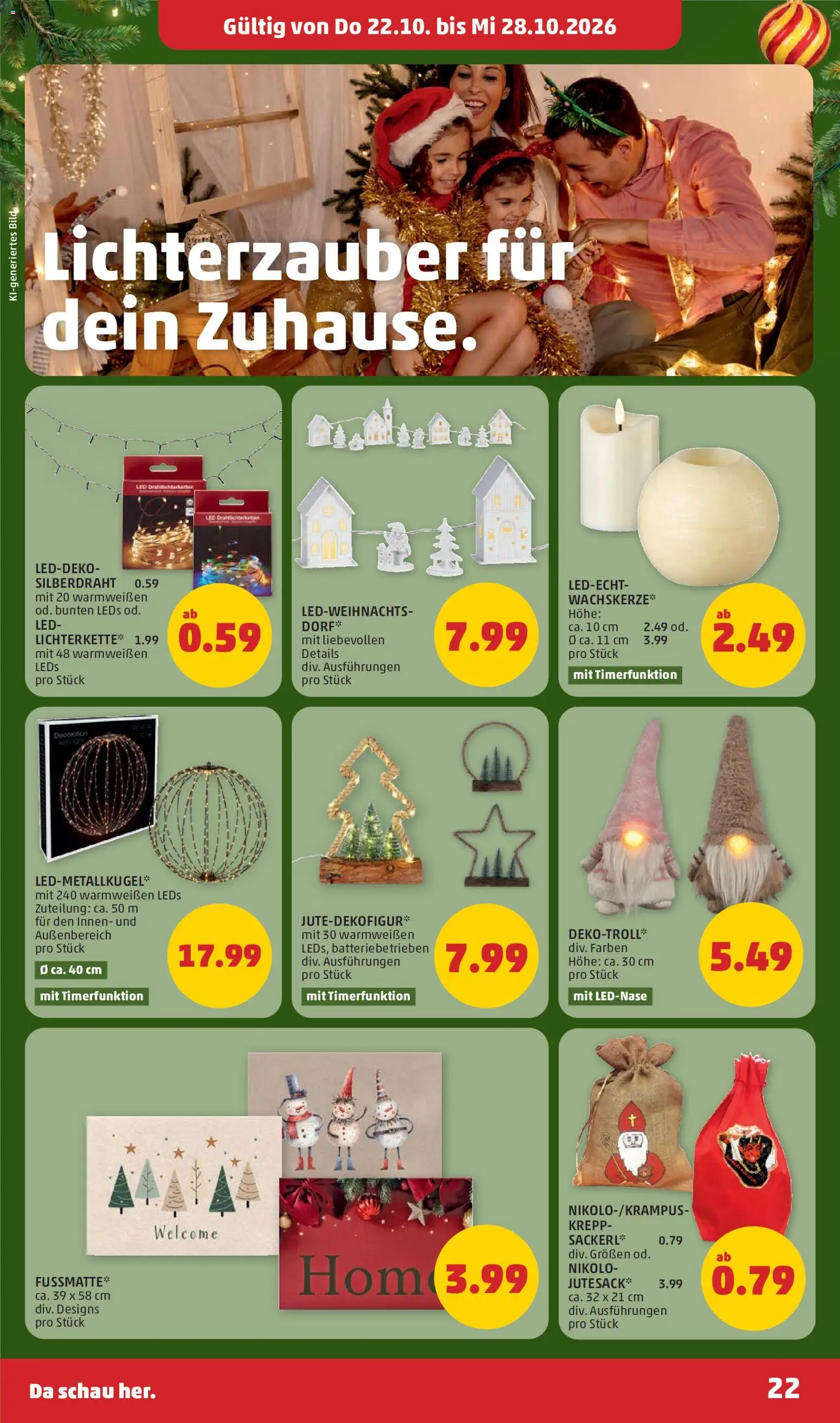 Penny Markt Flugblatt gültig ab 22.10.2026 | Seite: 22