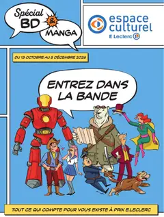 E.Leclerc - Prévisualisation de E.Leclerc Spécial BD valide à partir de 13/10/2026